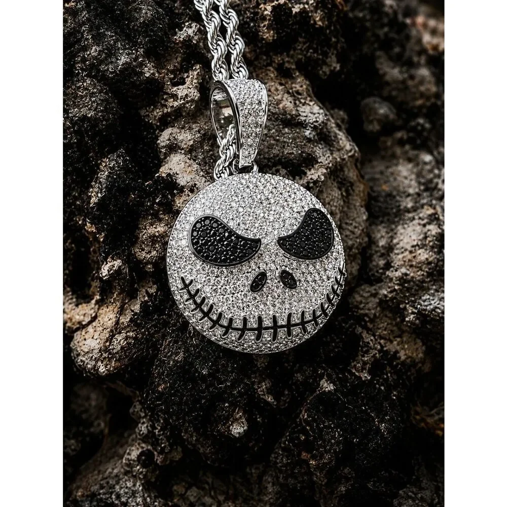 Iced Out Jack The Pumpkin King Necklace